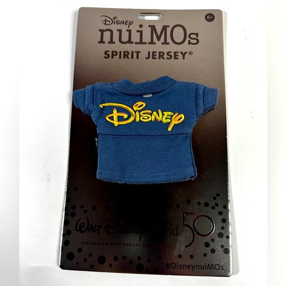 Disney Nuimos Outfit - Clothes Blue Disney 50th Anniversary Spirit Jersey - Picture 1 of 2